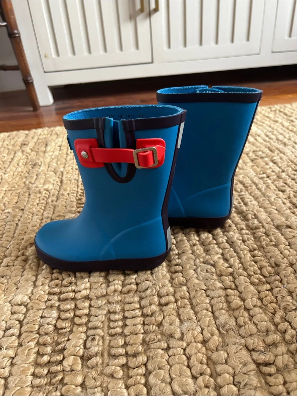 Buckle Strap Rain Boot - Hunter